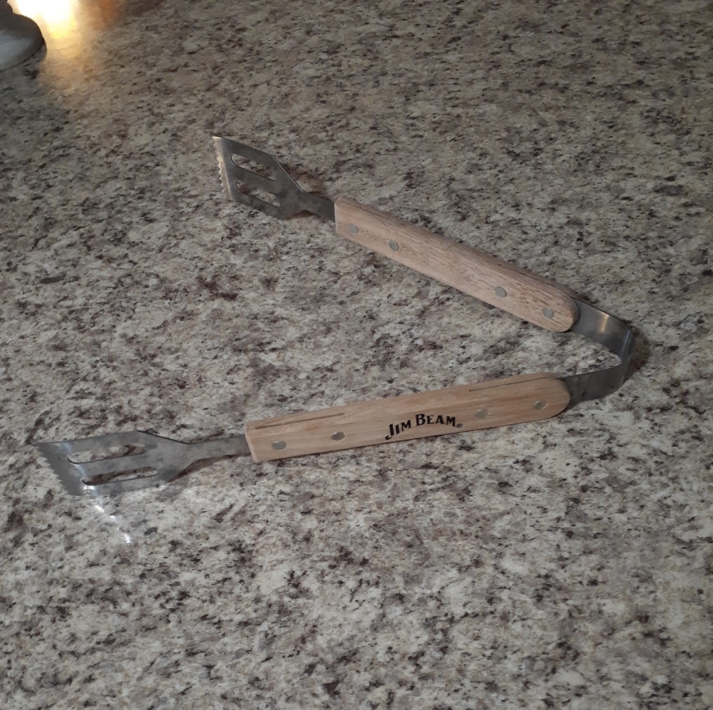 Jim Beam tongs